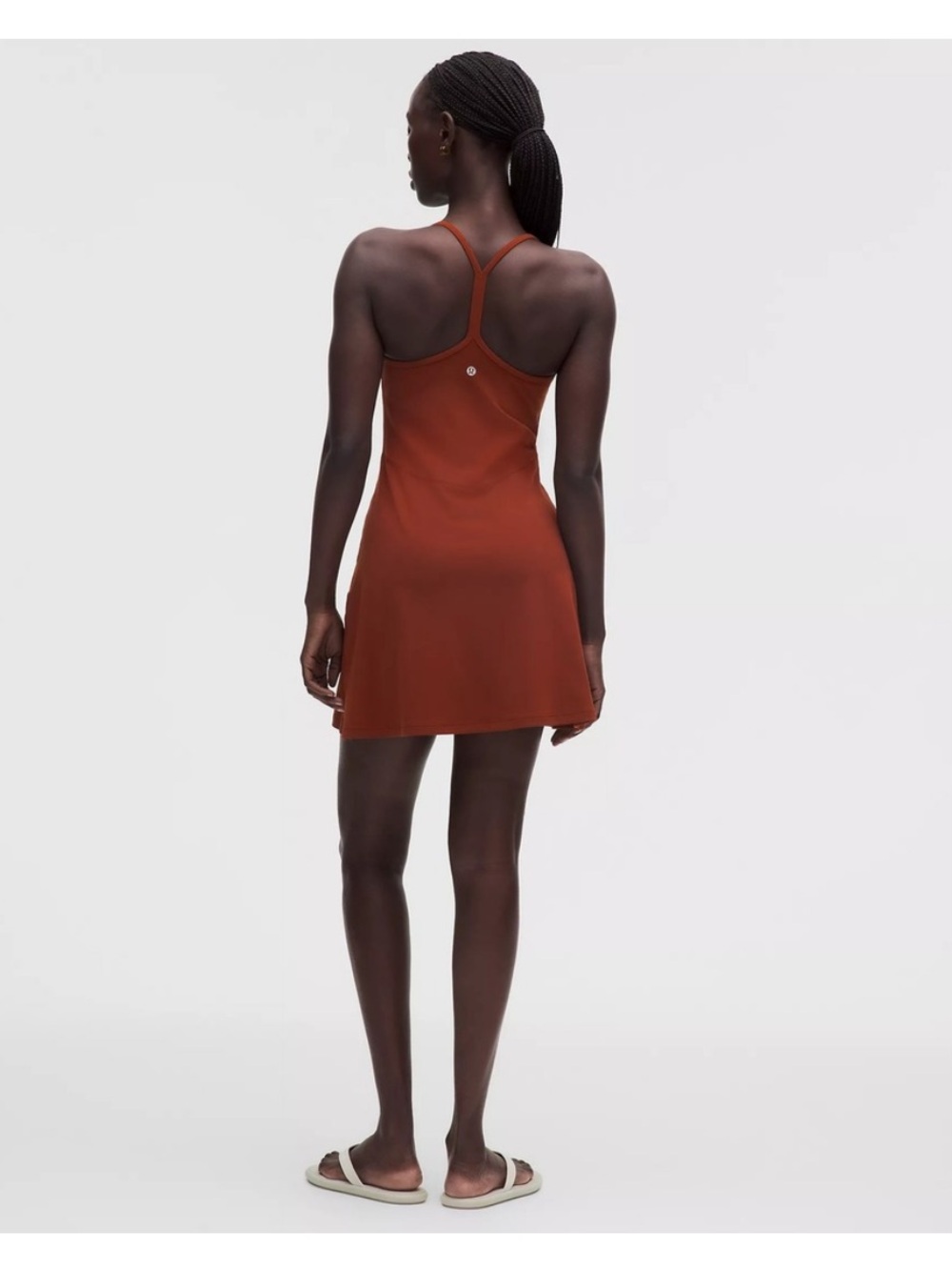 NWT Lululemon Flow Y Dress | cranberry charm| Size: M